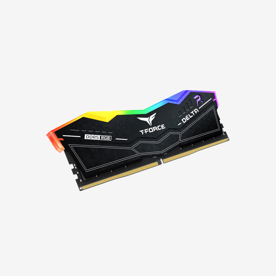 رم TeamGroup T-Force DELTA RGB DDR5 32GB Dual 6400MHz CL32 - Black
